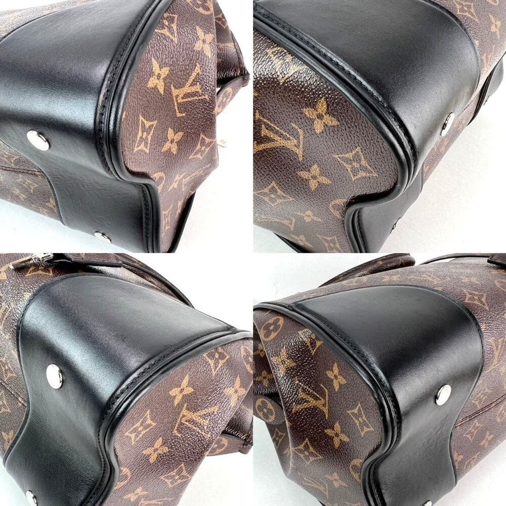 Louis Vuitton Monogram Shine Doc PM Black hand Crossbody Bag - Picture 6 of 10